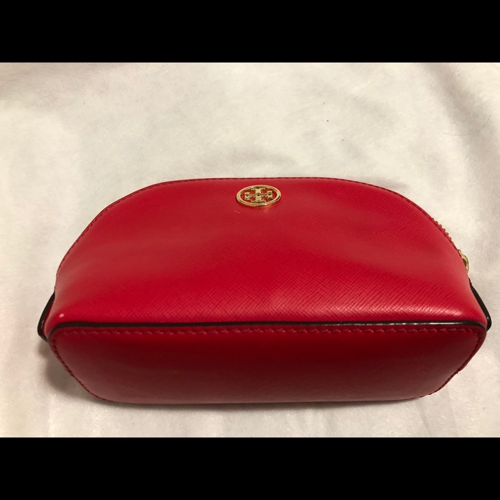 USED TORY BURCH SMALL MAKEUP BAG